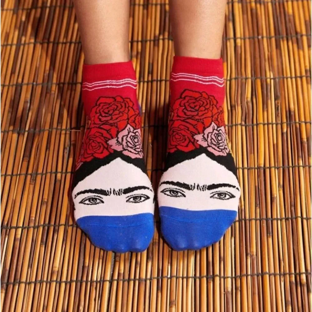 Frida Kahlo Ankle Socks